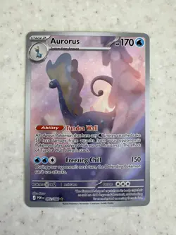 Pokemon TCG Aurorus 092/088 Me03: Perfect Order Holo - Illustration Rare (NM) - Image 1
