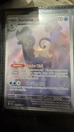 Aurorus 092/088 Illustration Rare Perfect Order Pokemon TCG Card - Image 1