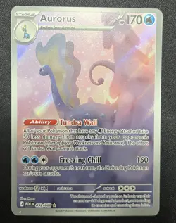 Aurorus 092/088 Illustration Rare Perfect Order Pokemon TCG Card - Image 1