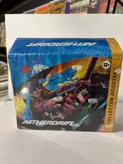 MTG Magic The Gathering: Aetherdrift Collector Booster Box NEW FACTORY SEALED - Image 1