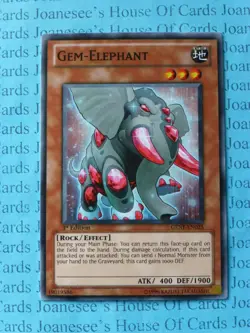 Gem-Elephant GENF-EN025 Common Yu-Gi-Oh Card 1st Edition New - Image 1