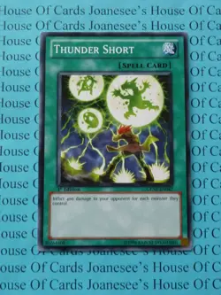 Thunder Short GENF-EN047 Common Yu-Gi-Oh Card 1st Edition New - Image 1