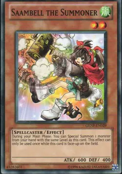 Saambell the Summoner GENF-EN029 Common Yu-Gi-Oh Card (U) New - Image 3