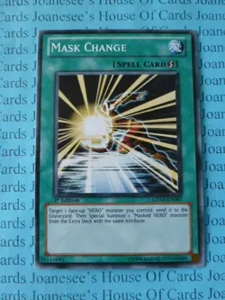 Mask Change GENF-EN097 Common Yu-Gi-Oh Card 1st Edition New - Image 1