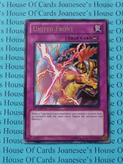 United Front GENF-EN075 Silver Rare Yu-Gi-Oh Card 1st Edition New - Image 1