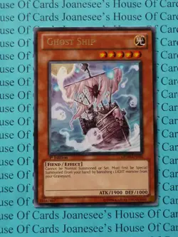 Ghost Ship GENF-EN035 Silver Rare Yu-Gi-Oh Card 1st Edition New - Image 1
