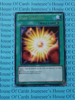 Star Changer GENF-EN059 Silver Rare Yu-Gi-Oh Card 1st Edition New - Image 1