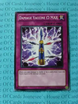 Damage Vaccine Ω MAX GENF-EN066 Common Yu-Gi-Oh Card 1st Edition New - Image 1