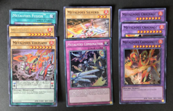 Yugioh Metalfoes x28 Card Lot Super Ultra Rare Volflame Orichalc Alkahest - Image 1