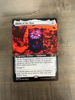 x1 Helm of the Host R MTG Commander: Marvel Super Heroes M/NM, English - Image 1