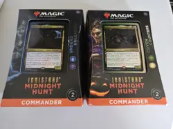 Innistrad: Midnight Hunt Commander Deck (Set of 2) Mtg Magic Sealed Free Shippin - Image 1