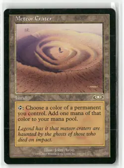 Meteor Crater Planeshift NM MTG Magic The Gathering - Image 1