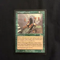 Deranged Hermit | ULG Urza's Legacy | NM | MTG Squirrel Tribal Reserved List RL - Image 2