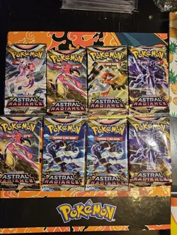 Pokemon Astral Radiance Booster Pack - New & Sealed 8x - Image 1
