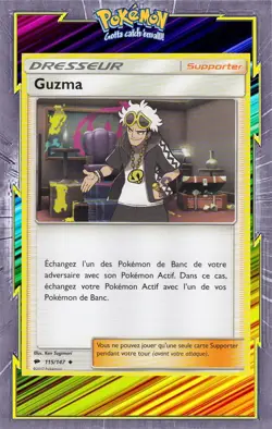 Guzma - SL03:Ombres Ardentes - 115/147 - Carte Pokemon Francaise - Image 1