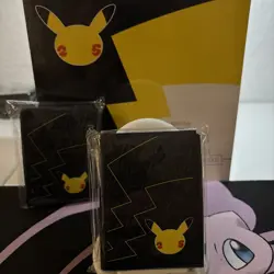 ⚡ Original Pokemon TCG 25th Anniversary Sleeves OVP/Neu 65 Kartenhullen - Image 1