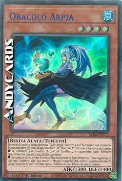 ORACOLO ARPIA • (Harpie Oracle) • Ultra R Blu • LDS2 IT077 • 1Ed • Yugioh! - Image 1