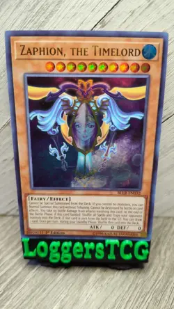 Yu-Gi-Oh! Zaphion, The Timelord / BLRR-EN032 1st Edition LP - Image 1