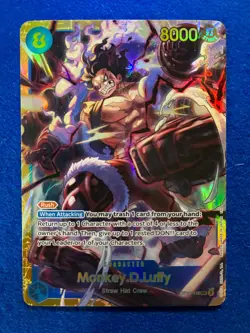 One Piece CCG - Monkey.D.Luffy OP11-118 (Secret Rare, Original Print Foil) - Image 1