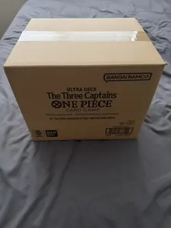 6x ONE PIECE ENGLISH Ultra Deck the Three Captains ST-10 Sealed Case Bandai - Image 1