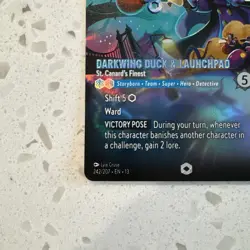 Darkwing Duck & Launchpad Enchanted Disney Lorcana Attack Of The Vine - Image 5