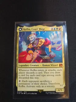 Kafka Court Mage 0231 MTG Final Fantasy Regular Rare Legendary Creature - Image 1