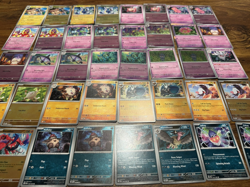 141x ME05: Pitch Black Partial Master Set w/ Holo & Reverse Holo Pokemon Cards - Image 4