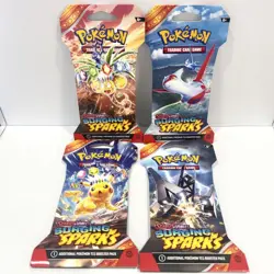 Scarlet & Violet Surging Sparks Art Set Sealed Pokemon Card Sleeved Booster Pack - Image 1