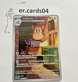 Raticate 099/088 Perfect Order Art Rare Holo Pokemon Card - LP/NM - Image 1