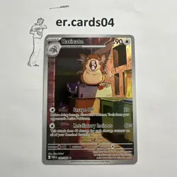 Raticate 099/088 Perfect Order Art Rare Holo Pokemon Card - LP/NM - Image 5