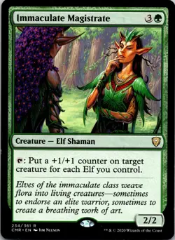Immaculate Magistrate 234 Rare Commander Legends MTG Near Mint - Image 1