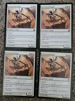 MTG Magic Shattered Angel New Phyrexia Commander Various Sets NM-LP 4x Playset - Image 1