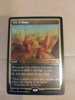City of Brass (Foil Etched) Double Masters 2022 Foil - Image 1