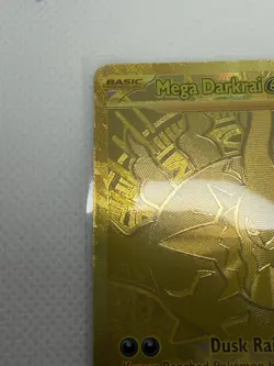 Pokemon TCG Mega Darkrai ex Gold Hyper Rare 120/084 Pitch Black - Image 3