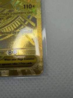 Pokemon TCG Mega Darkrai ex Gold Hyper Rare 120/084 Pitch Black - Image 5