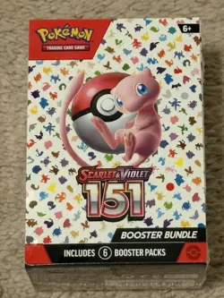 Pokemon TCG Scarlet & Violet 151 Booster Bundle Factory Sealed New - Image 1