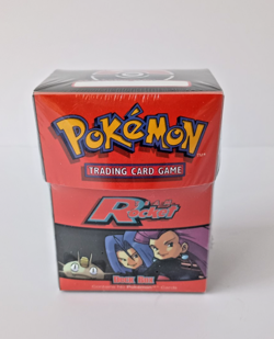 2000 POKEMON WOTC 🚀 TEAM ROCKET 🚀 DECK BOX ⭐ HOLDERS ONLY ⭐ FACTORY SEALED - Image 1