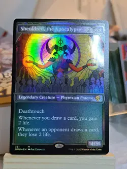 Sheoldred, the Apocalypse (Textured Foil) Dominaria United Foil #331 - Image 2