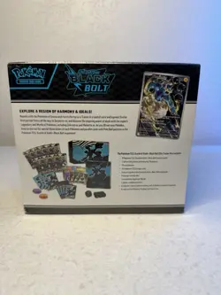 Black Bolt ETB Elite Trainer Box New Factory New Sealed - Pokemon TCG - Image 3