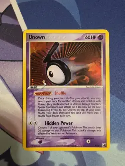 Unown (T) T/28 - Unseen Forces - Holo - NM Pokemon TCG - Image 1