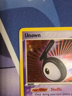 Unown (T) T/28 - Unseen Forces - Holo - NM Pokemon TCG - Image 2