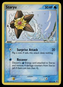 Staryu 85/113 Common Delta Species Pokemon Lightly Played - Image 1