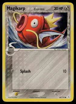 Magikarp 69/110 Common Holon Phantoms Pokemon Lightly Played - Image 1