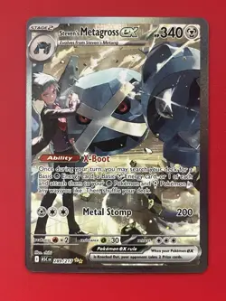 Steven’s Metagross EX 289/217 | Ascended Heroes SIR | NM English Pokemon TCG - Image 1