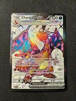 Pokemon Charizard ex Full Art Promo SVP Black Star 056 Holo - Image 1