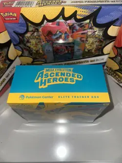Pokemon TCG 💎Ascended Heroes Pokemon Center ETB 💎 Mint condition Sent Via RM - Image 4
