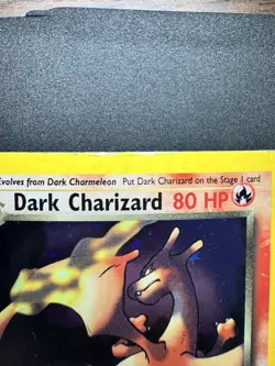 Pokemon TCG Dark Charizard 4/82 Rare Holo Team Rocket WOTC, Vintage - Image 3