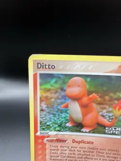 Ditto (Charmander) 061/113 Delta Species Reverse Holo Stamped HP - Image 2