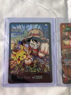 One Piece x Monkey D Luffy TCG 2 Cards, *CUSTOM FAN MADE PROXY* - Image 3
