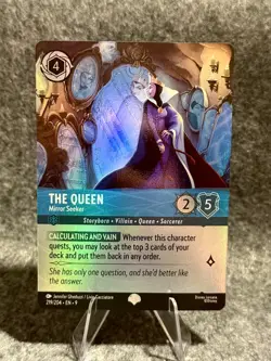 Disney Lorcana - The Queen - Mirror Seeker (EPIC) - 219/204 - Fabled- Holo NM!!! - Image 1